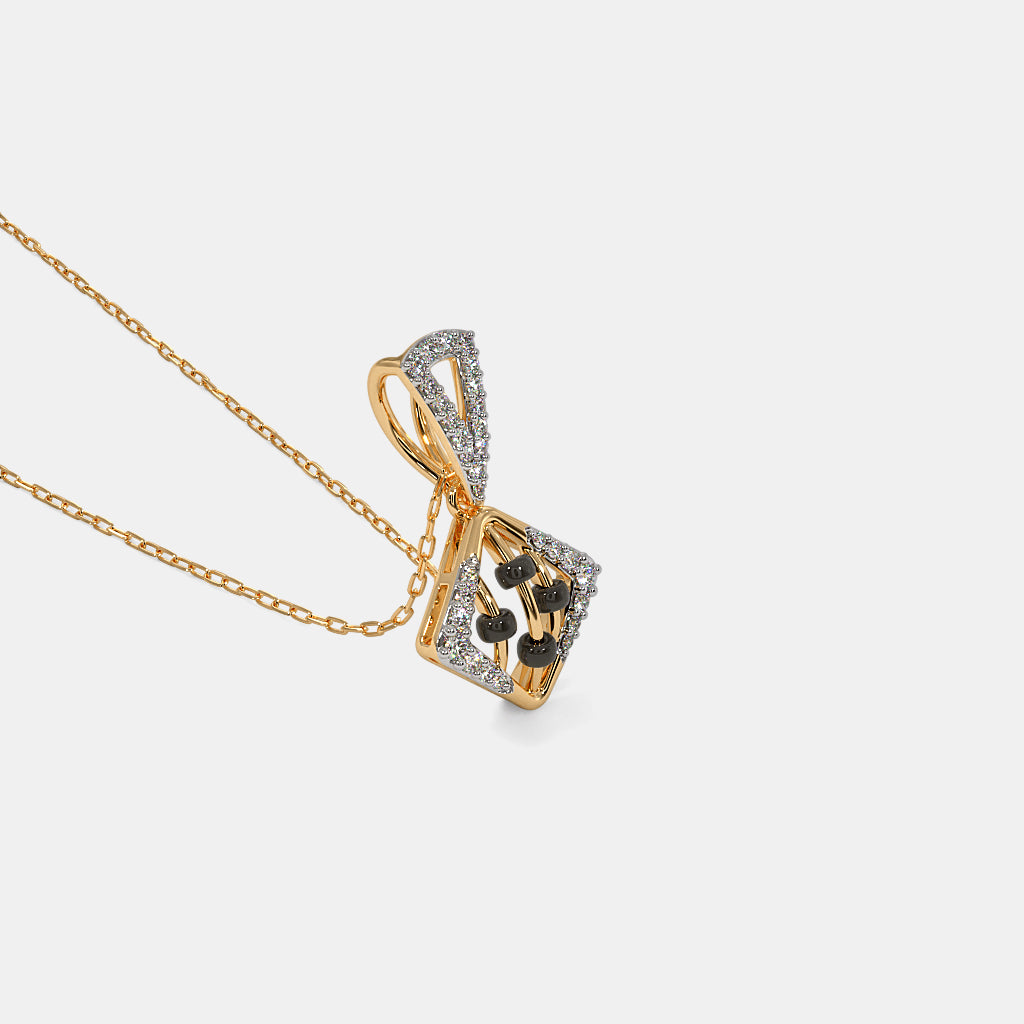 AJ10DP10 DIAMOND PENDANT (WITHOUT CHAIN)