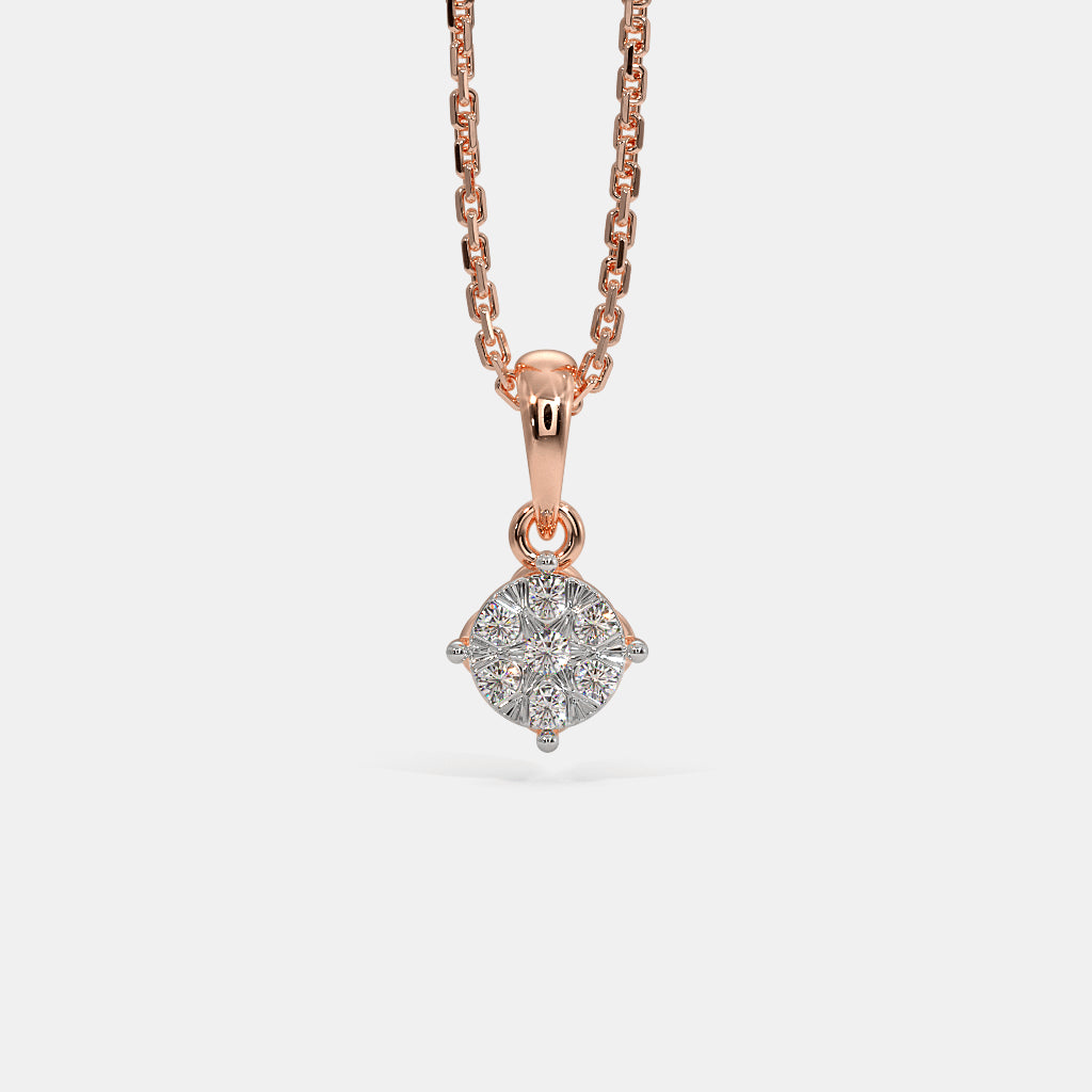 AJ07DP07 DIAMOND PENDANT (WITHOUT CHAIN)