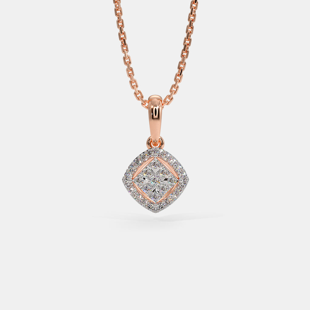 AJ09DP09 DIAMOND PENDANT (WITHOUT CHAIN)