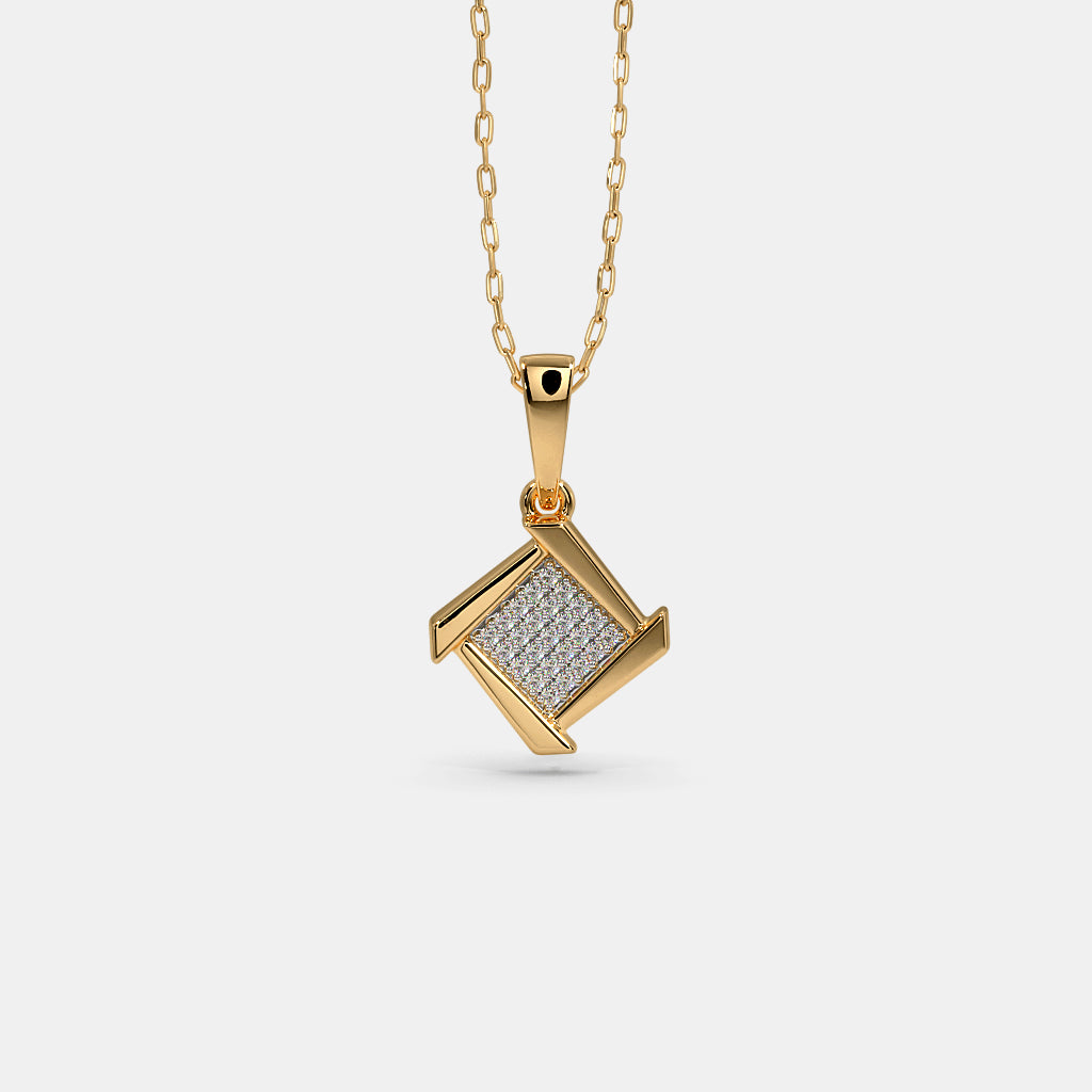 AJ04DP04 DIAMOND PENDANT (WITHOUT CHIAN)