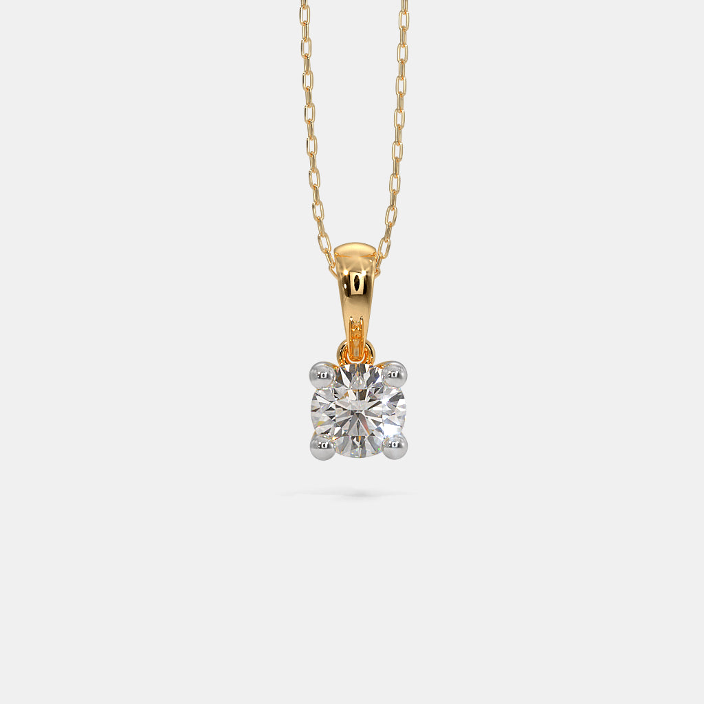 AJ06DP06 SOLITAIR DIAMOND PENDANT (WITHOUT CHAIN)